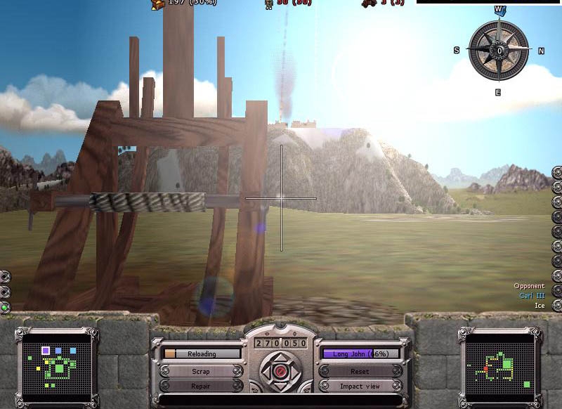 Скриншот из игры Ballerburg под номером 11