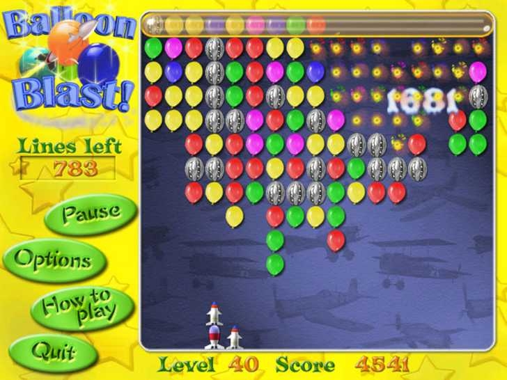 Скриншот из игры Balloon Blast под номером 1