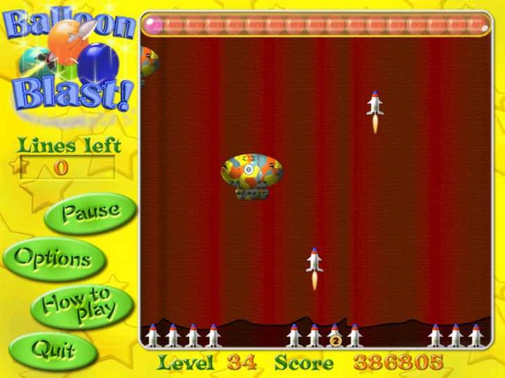 Скриншот из игры Balloon Blast под номером 3