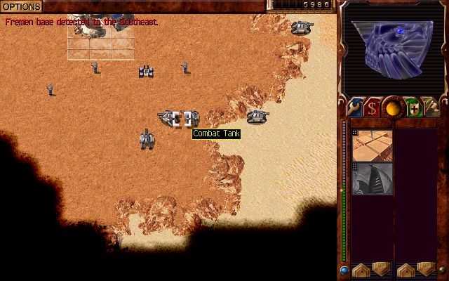 Скриншот из игры Dune 2000 под номером 28