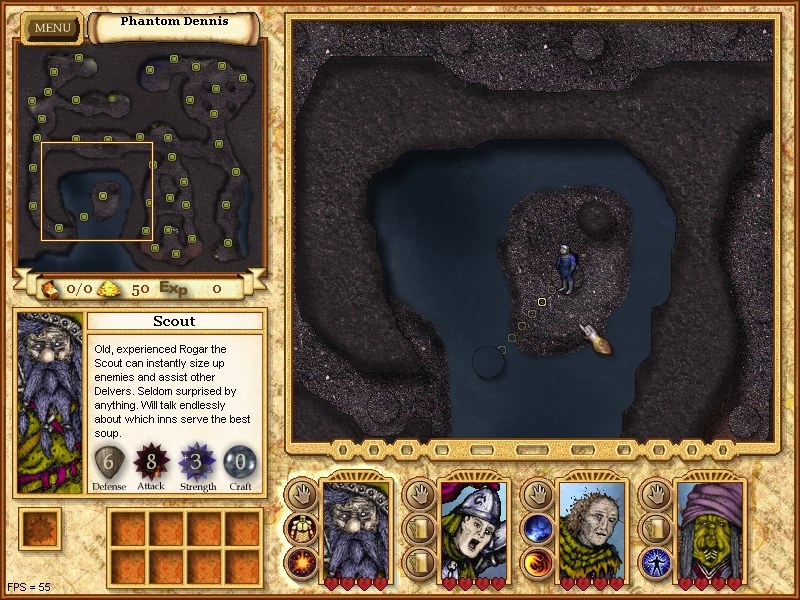 Скриншот из игры Dungeon Delvers под номером 2
