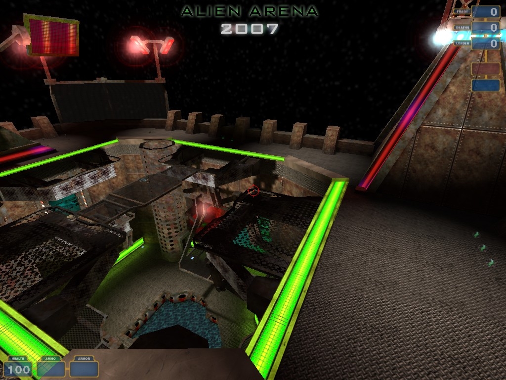 Скриншот из игры Alien Arena 2007 под номером 2