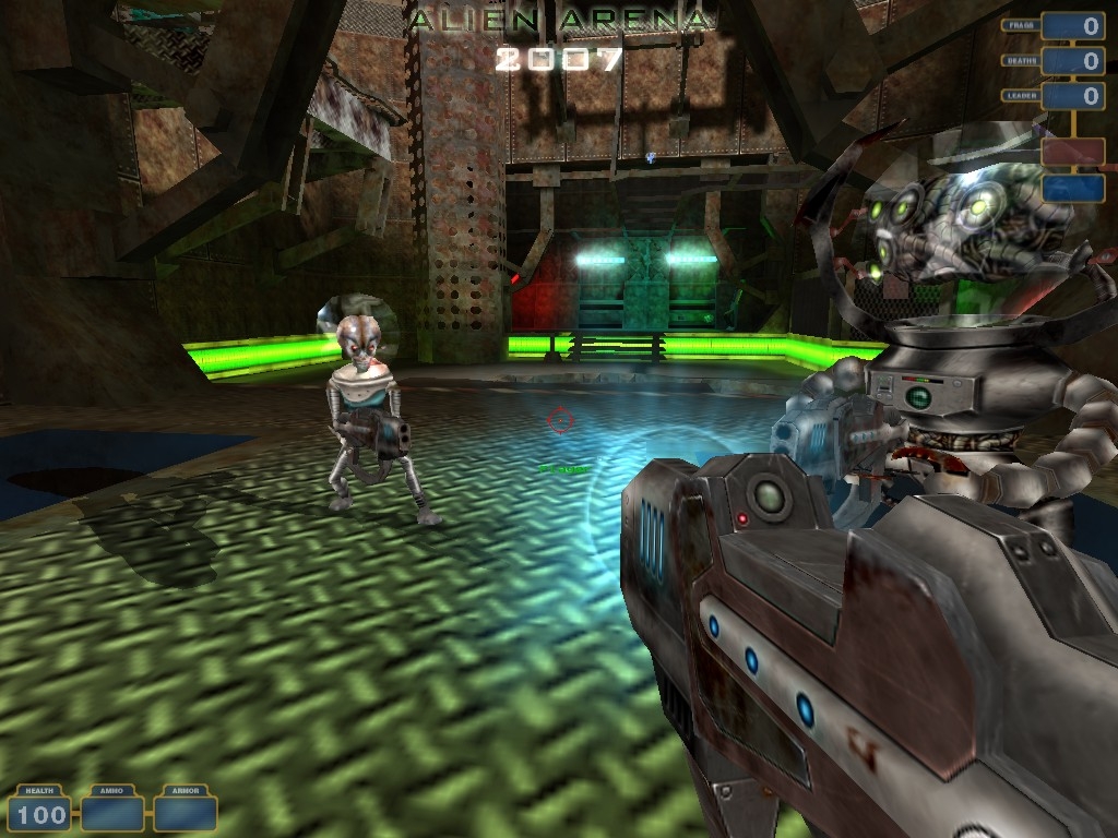 Скриншот из игры Alien Arena 2007 под номером 3
