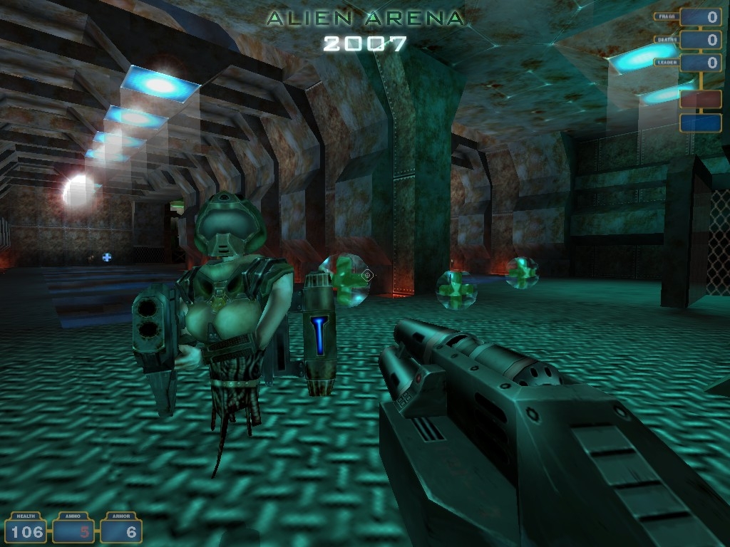 Скриншот из игры Alien Arena 2007 под номером 7