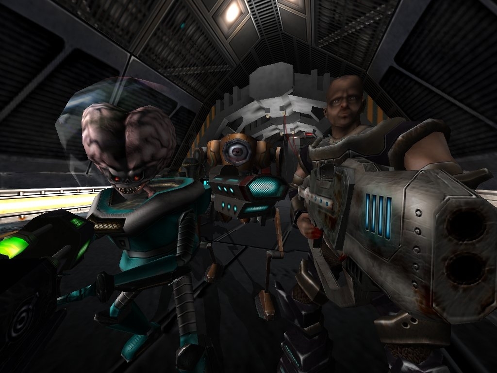 Скриншот из игры Alien Arena 2008 под номером 4