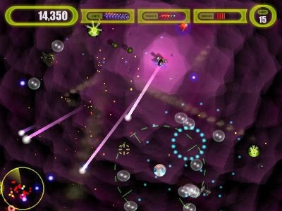 Скриншот из игры Alien Flux под номером 1