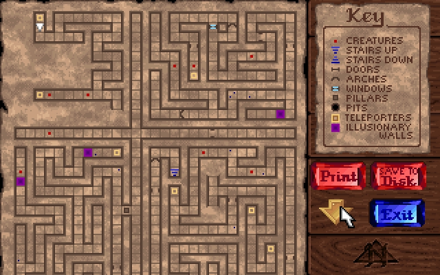 Скриншот из игры Dungeon Hack под номером 5