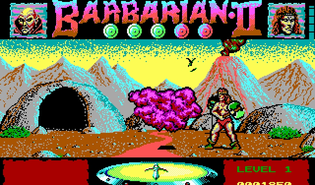 Скриншот из игры Barbarian 2: Dungeons of Drax под номером 3