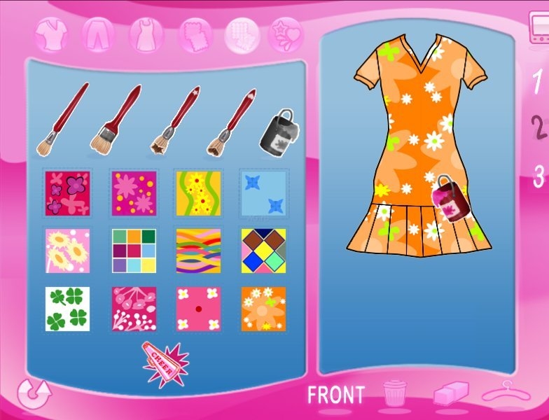 Скриншот из игры Barbie Fashion Show: An Eye for Style под номером 3