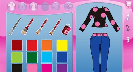 Скриншот из игры Barbie Fashion Show: An Eye for Style под номером 5