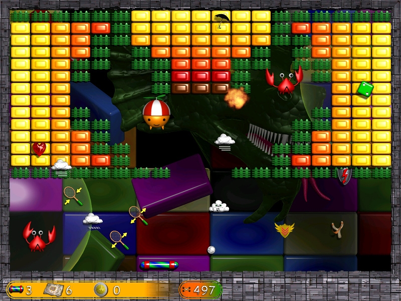 Скриншот из игры Barkanoid 3 Gold под номером 3