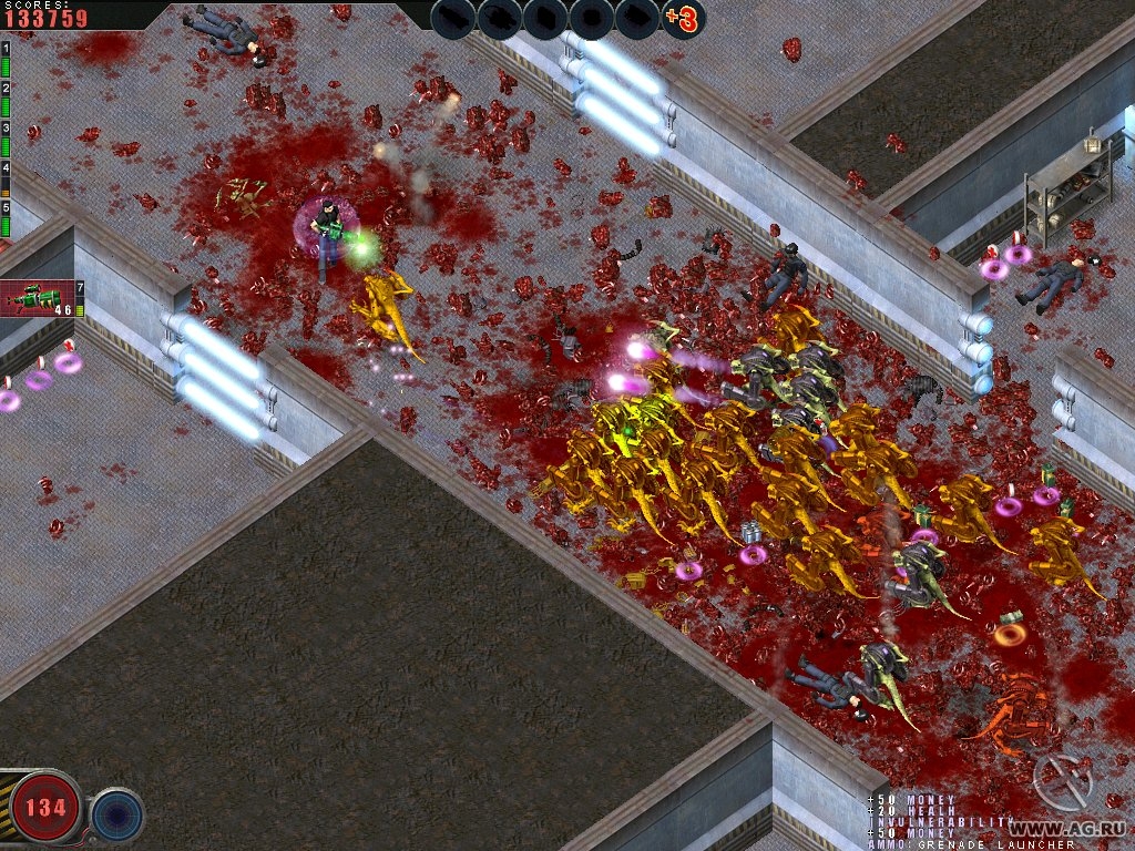Скриншот из игры Alien Shooter под номером 2