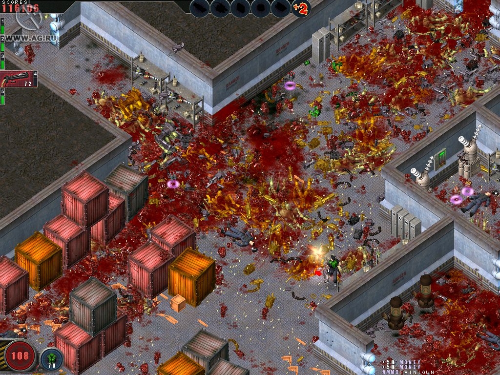 Скриншот из игры Alien Shooter под номером 3
