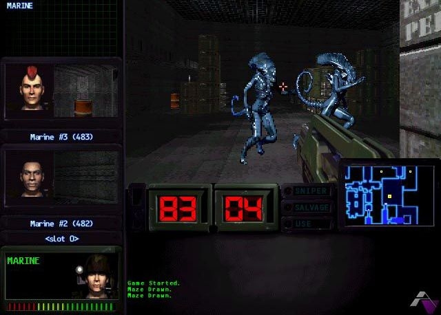 Скриншот из игры Aliens Online под номером 1
