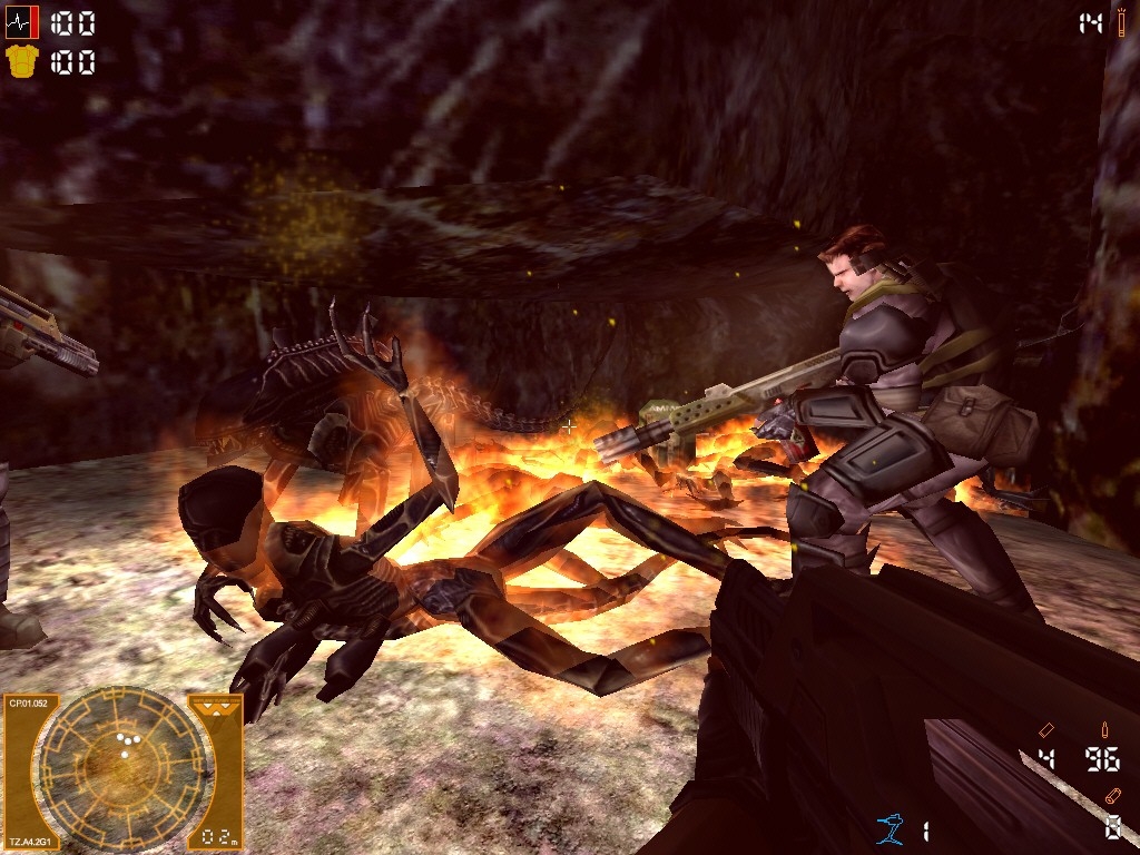 Скриншот из игры Aliens versus Predator 2: Primal Hunt под номером 4