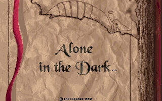 Скриншот из игры Alone in the Dark (1992) под номером 1