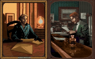 Скриншот из игры Alone in the Dark (1992) под номером 2