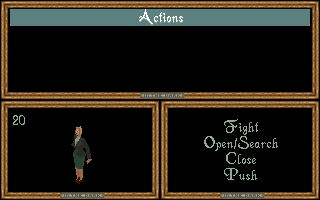 Скриншот из игры Alone in the Dark (1992) под номером 6