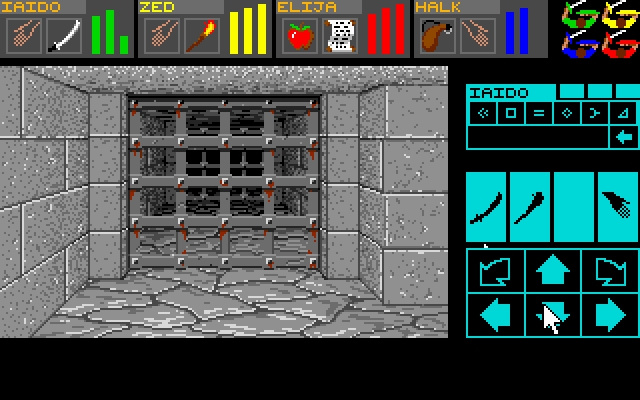 Скриншот из игры Dungeon Master под номером 2