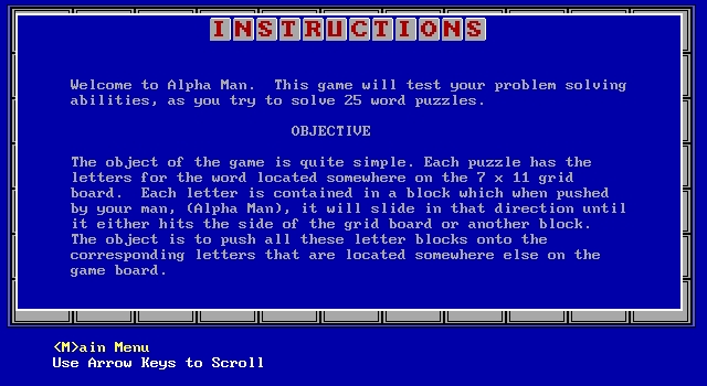 Скриншот из игры Alpha Man под номером 4