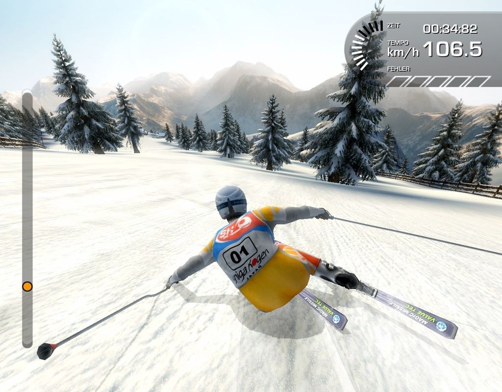 Скриншот из игры Alpine Ski Racing 2007 под номером 2