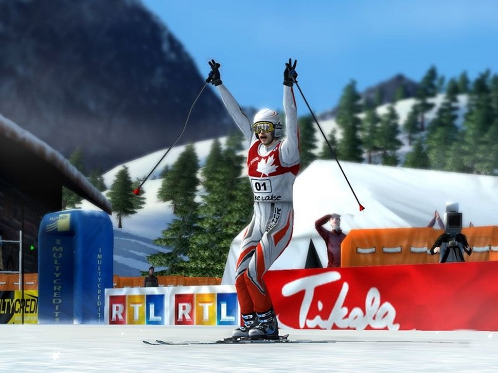 Скриншот из игры Alpine Skiing 2006 под номером 3