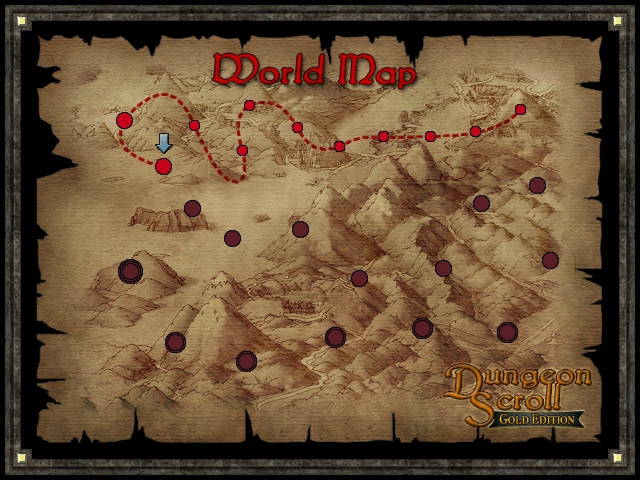 Скриншот из игры Dungeon Scroll под номером 1