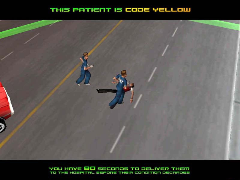 Скриншот из игры Ambulance Driver под номером 1