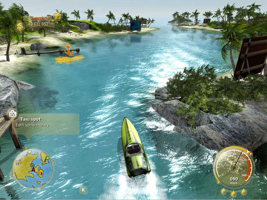 Скриншот из игры Aquadelic GT под номером 2