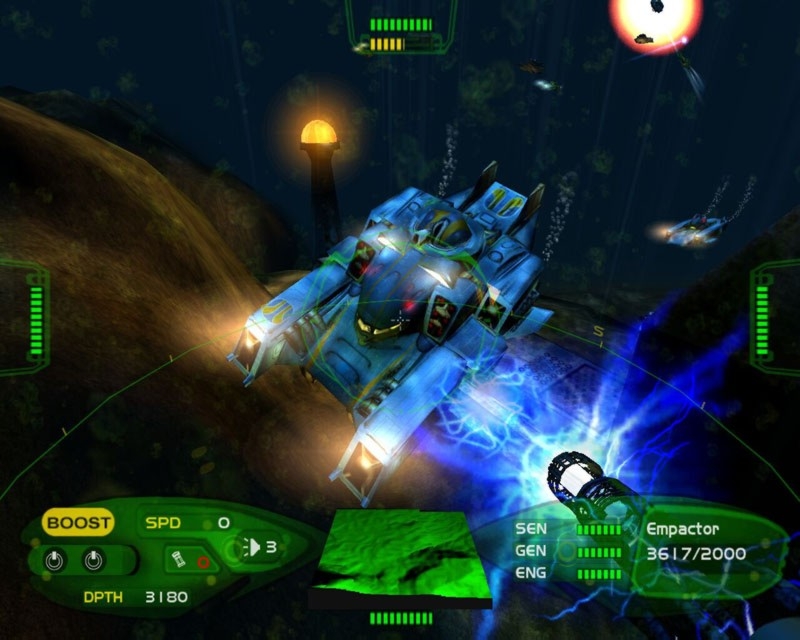 Скриншот из игры Aquanox под номером 3