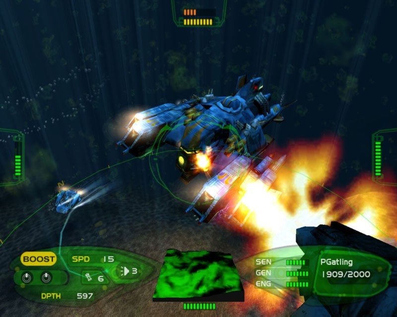 Скриншот из игры Aquanox под номером 5