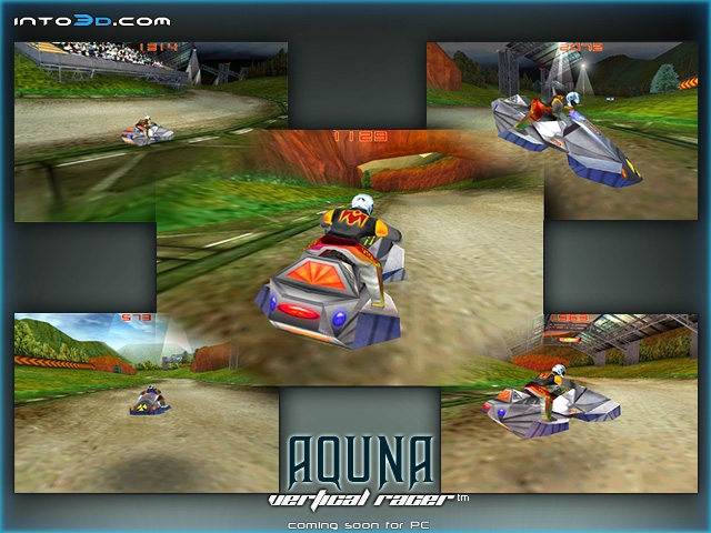 Скриншот из игры Aquna Vertical Racer под номером 1