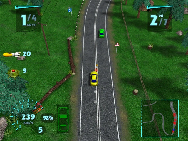 Скриншот из игры Arcade Race Crash под номером 1