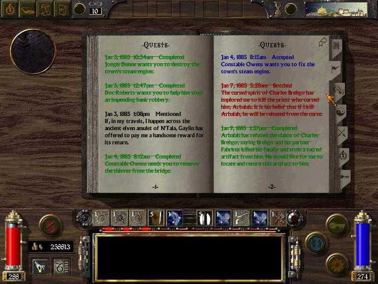 Скриншот из игры Arcanum: Of Steamworks and Magick Obscura под номером 4