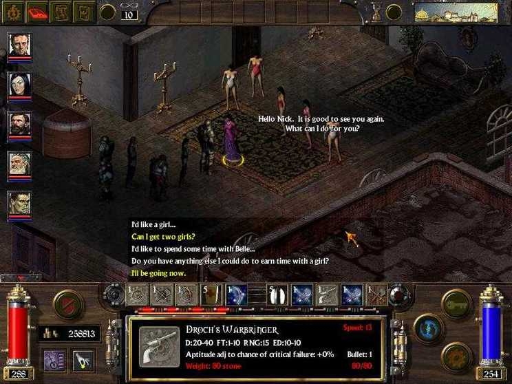 Скриншот из игры Arcanum: Of Steamworks and Magick Obscura под номером 7