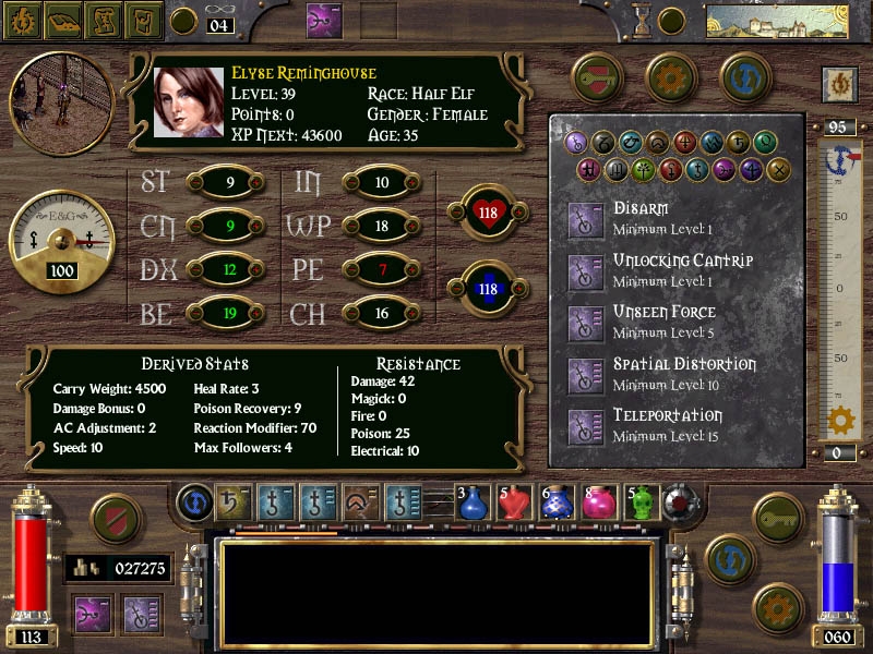 Скриншот из игры Arcanum: Of Steamworks and Magick Obscura под номером 9
