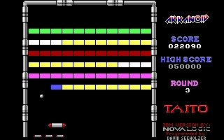 Скриншот из игры Arkanoid 1 под номером 1