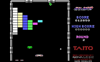 Скриншот из игры Arkanoid 1 под номером 2