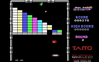 Скриншот из игры Arkanoid 1 под номером 3