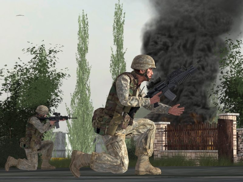 Скриншот из игры ArmA: Armed Assault под номером 12