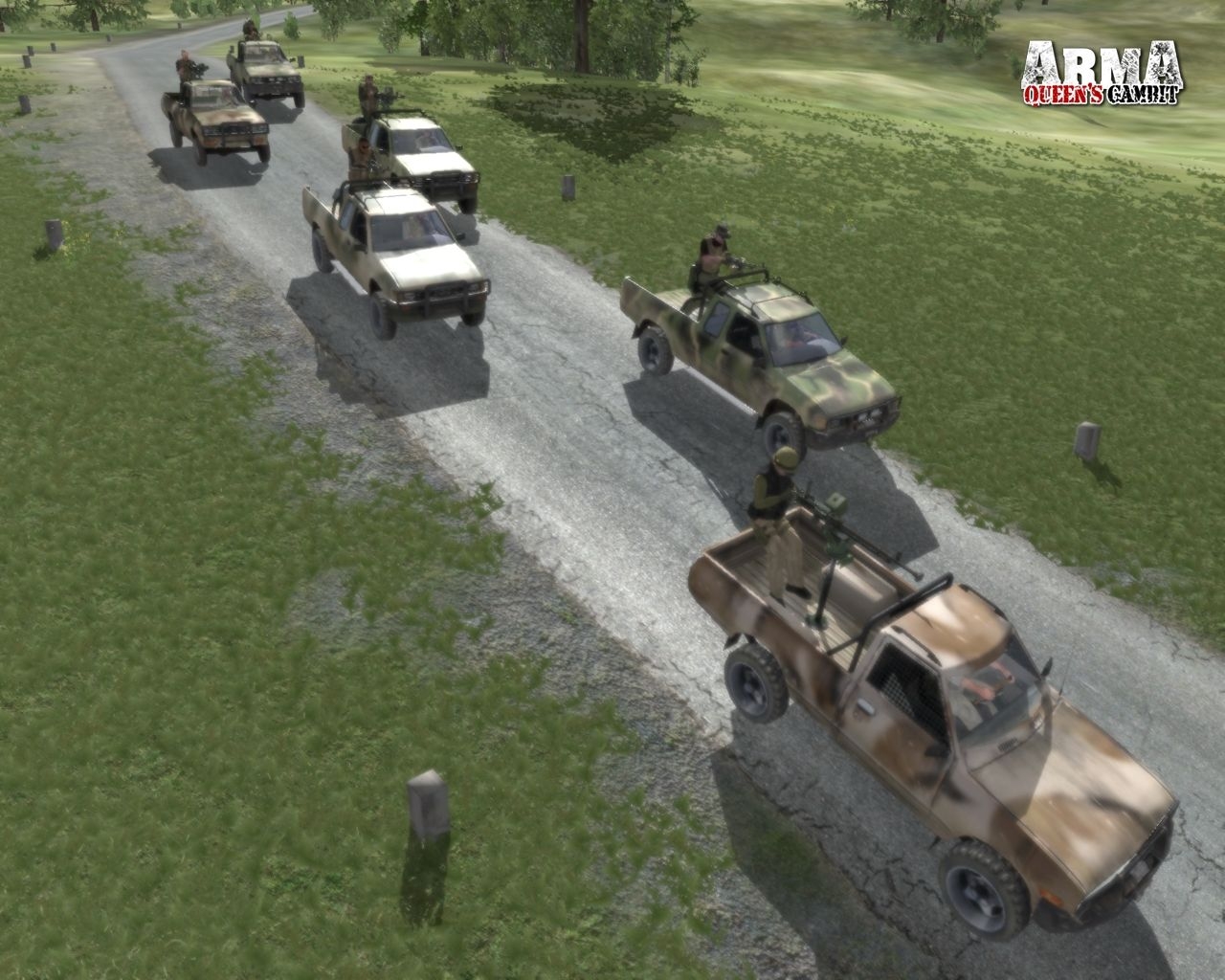 Скриншот из игры ArmA: Queen