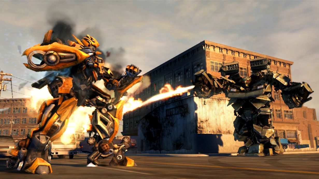 Скриншот из игры Transformers: Revenge of the Fallen под номером 2