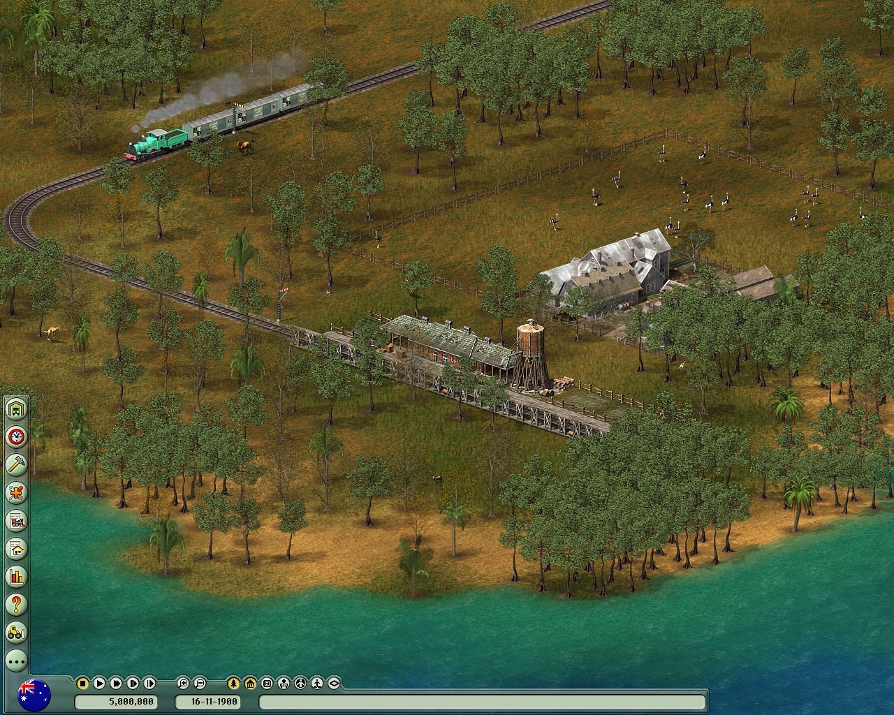 Скриншот из игры Transport Giant: Down Under под номером 12