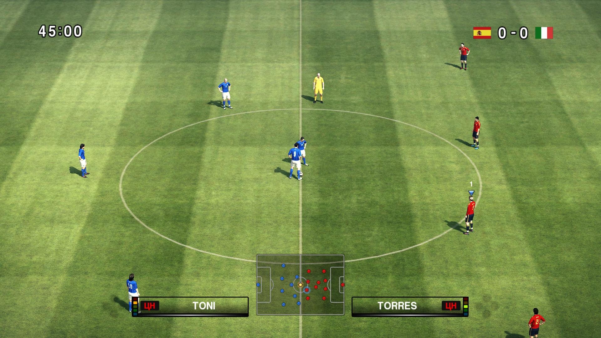 Скриншот из игры Pro Evolution Soccer 2010 под номером 91
