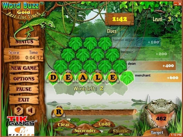 Скриншот из игры Triple Word Play под номером 10