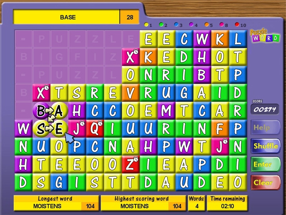 Скриншот из игры Triple Word Play под номером 16
