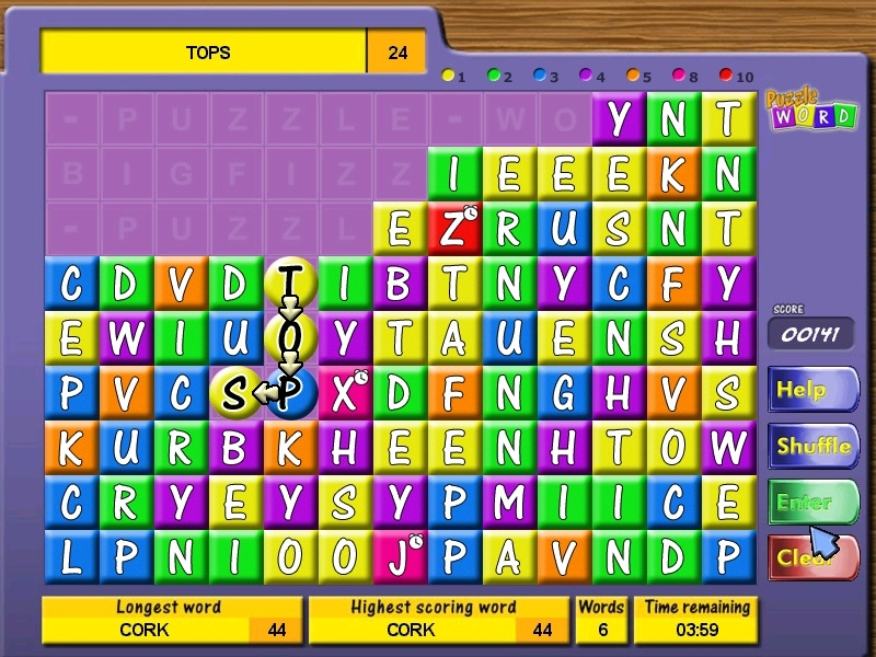 Скриншот из игры Triple Word Play под номером 17