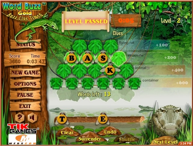 Скриншот из игры Triple Word Play под номером 6
