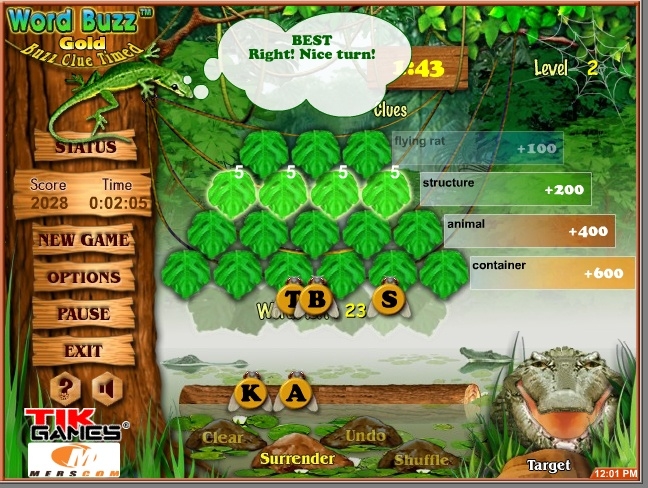 Скриншот из игры Triple Word Play под номером 7