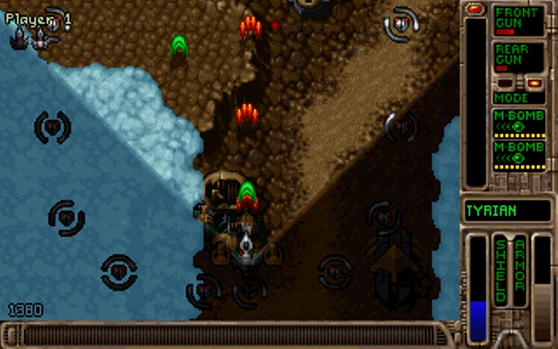 Скриншот из игры Tyrian 2000 под номером 1
